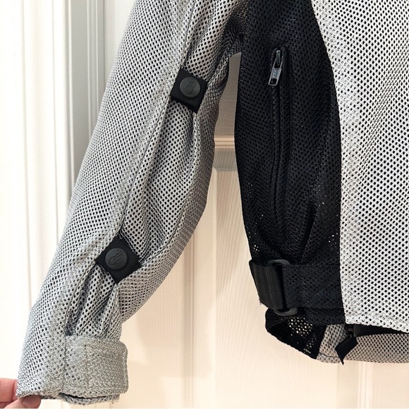 OSI Motorcycle Road Bike Riding Jacket Protective Plate inserts silver sz XXS - Picture 3 of 12